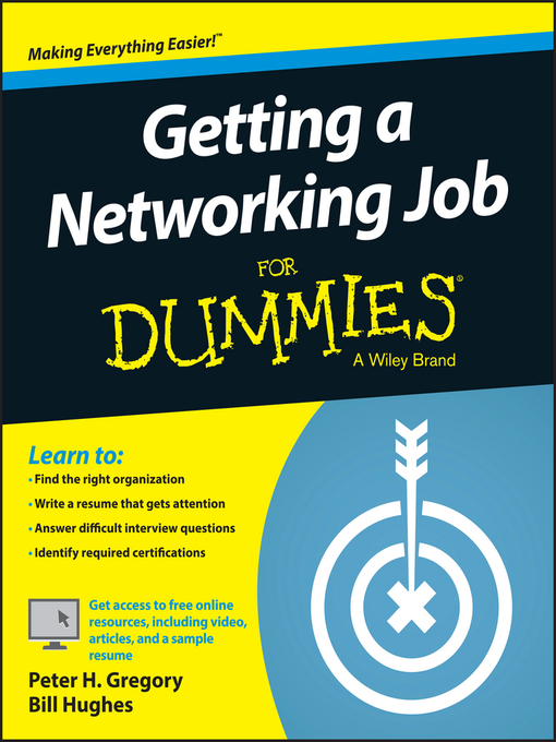 Title details for Getting a Networking Job For Dummies by Peter H. Gregory - Available